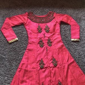 3 piece set - wedding indo-western Lahenga set